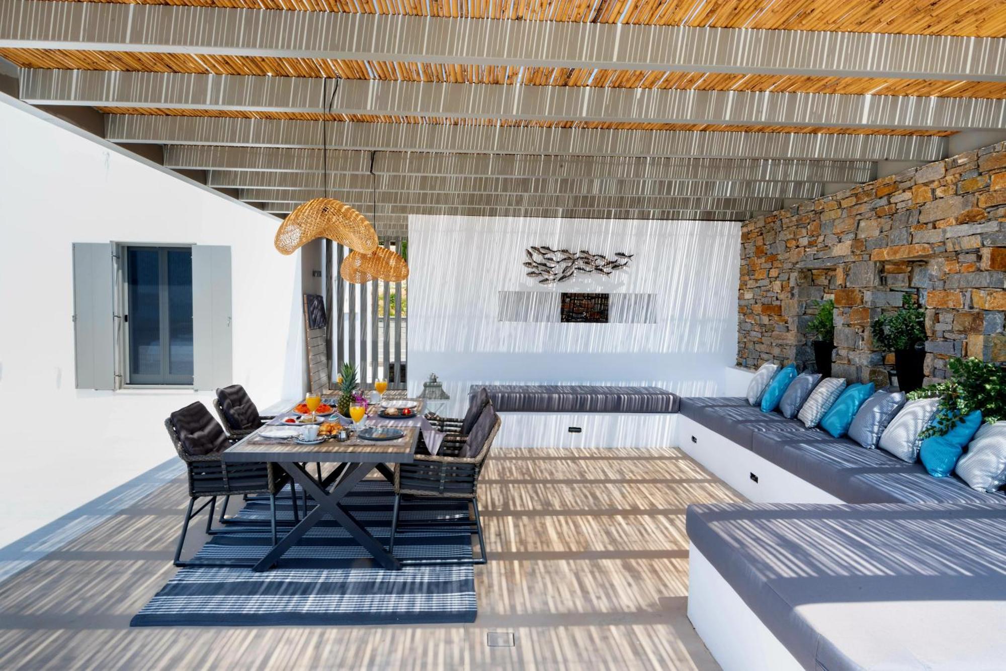Golden Bay Luxury Villas And Suites Хриси Акти Екстериор снимка